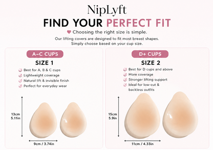NipLyft™ Adhesive Lifting Nipple Covers